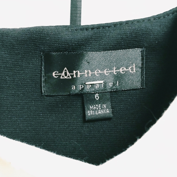 Connected Apparel Color Block Dress - Picture 4 of 4